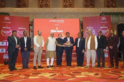 Dainik Bhaskar and LPS Bossard Honor 38 Rohtak Doctors at Health Care Awards 2024